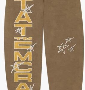 Stars Brown sweatpants